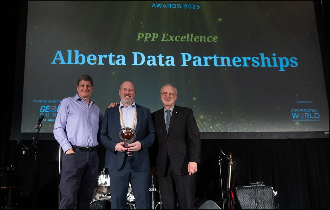 Alberta Data Partnerships award photo