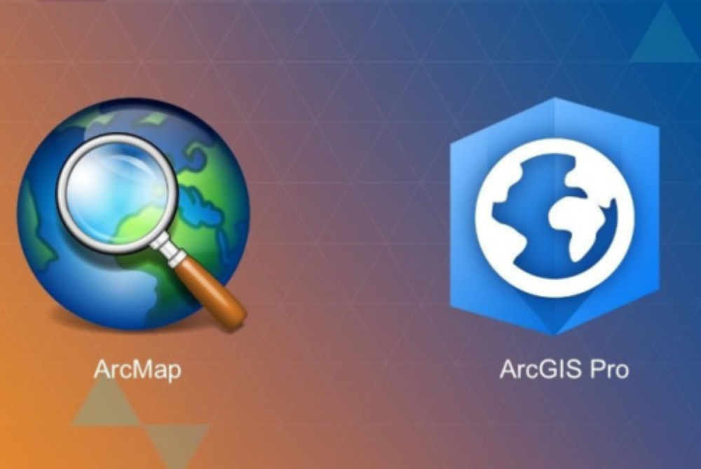 Esri ArcMap and ArcGIS Pro logos